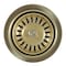 Nantucket Sinks 3.5 Inch Extended Flange Disposal Kitchen Drain Brass 3.5EDF-PB - alternate 4